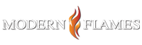 Modern Flames logo.