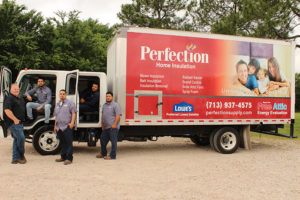 Perfection truck and crew.