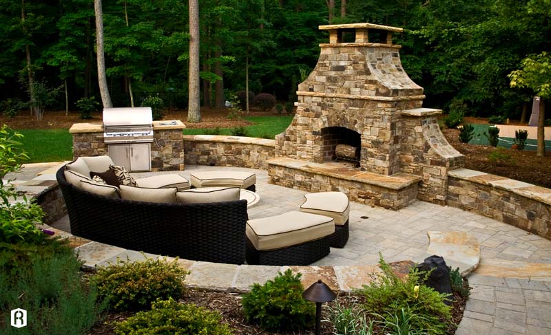 Pre Engineered Masonry Fireplaces, Pre Engineered Outdoor Fireplace