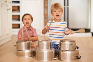 homepage-sound-control-kids Sound Control Services, kids banging on pans