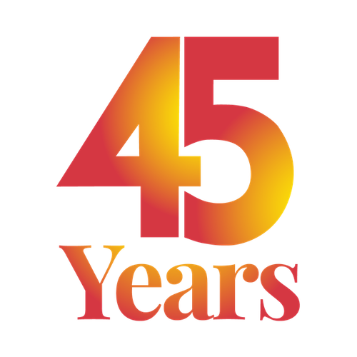 Perfection 45 Years Badge